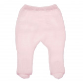 Set de bluză și pantaloni trageți cu picior pentru o fetiță, roz Chicco 186957 3