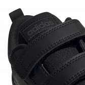 Teniși din piele Adidas, de culoare neagră, cu velcro Adidas 187765 6