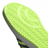 Teniși înalți Adidas gri, cu accente verzi Adidas 187804 4
