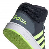 Teniși înalți Adidas gri, cu accente verzi Adidas 187805 5