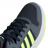 Teniși înalți Adidas gri, cu accente verzi Adidas 187806 6