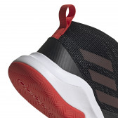 Teniși Adidas din piele neagră, cu accente roșii Adidas 187810 4