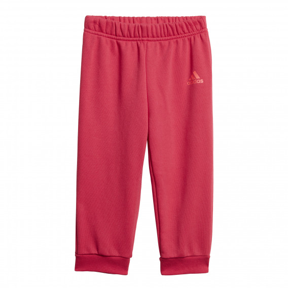 Set de hanorac și pantaloni Adidas pentru fete, roz Adidas 187881 3