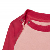 Set de hanorac și pantaloni Adidas pentru fete, roz Adidas 187885 7