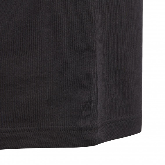 Tricou Adidas din bumbac cu logo-ul mărcii pentru băieți, negru Adidas 187898 4