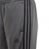 Trening gri Adidas, cu margine neagră, pentru băieți Adidas 187905 6