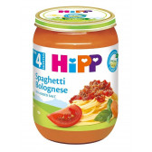 Piure de spaghete organic Bolognese, borcan 190 g Hipp 188468 
