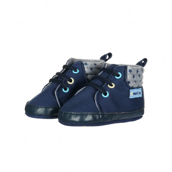 Pantofi albaștri cu imprimeu steluțe pentru băieței Cool club 188775 