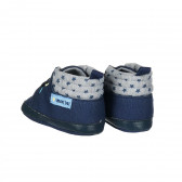 Pantofi albaștri cu imprimeu steluțe pentru băieței Cool club 188776 2