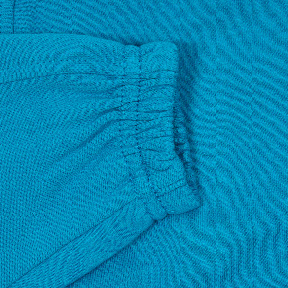Pantaloni din bumbac cu capete elastice pentru băieți, albastru Cool club 188894 3