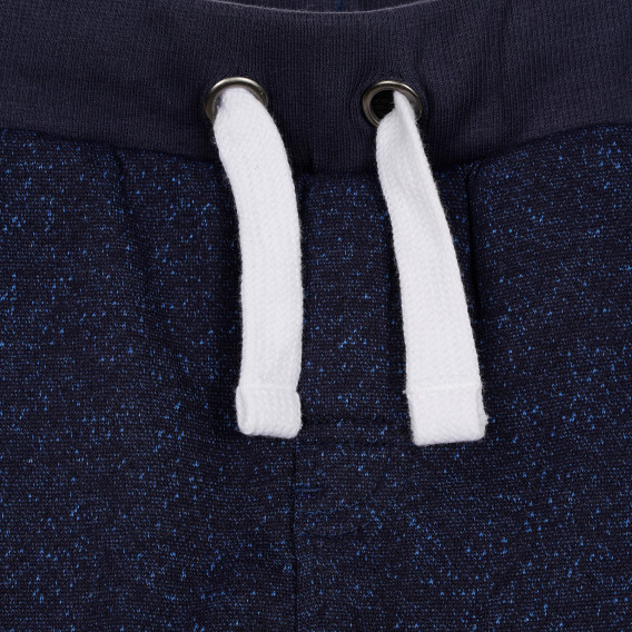 Pantaloni sport cu aplicație pentru băieți, albastru Cool club 188932 2
