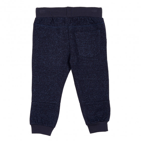 Pantaloni sport cu aplicație pentru băieți, albastru Cool club 188934 4