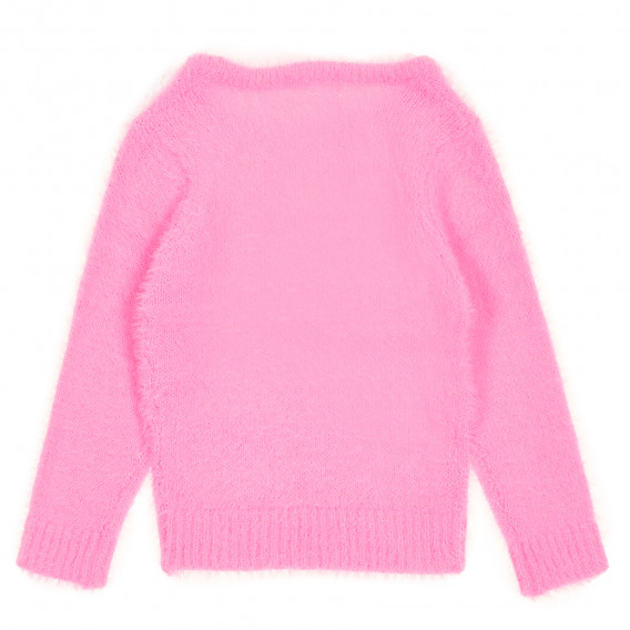 Pulover culoarea roz pentru fete Cool club 188978 4