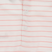 Bluză din bumbac pentru fetițe, albă KIABI 189733 4