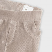 Pantaloni cu șireturi pe buzunare pentru fete, bej Mayoral 189821 4