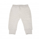 Pantaloni bumbac gri melange pentru un băiețel Chicco 190158 2