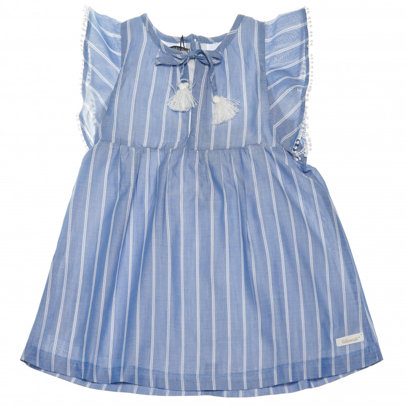 Rochie decupată albastră pentru fete  191152