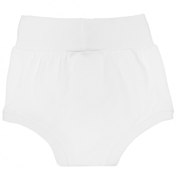 Set alb de doi pantaloni din bumbac pentru bebeluși  Chicco 191310 3