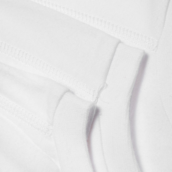 Set alb de doi pantaloni din bumbac pentru bebeluși  Chicco 191312 5
