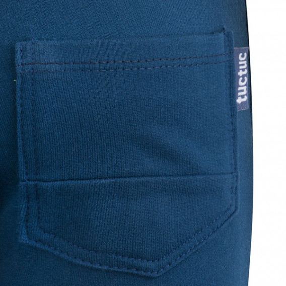 Pantaloni unisex pentru copii, în albastru Tuc Tuc 1919 3