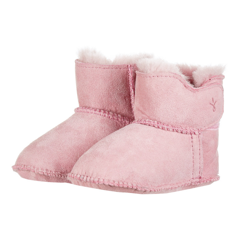Papuci de casă roz pentru fetițe  192001