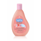 Șampon pentru copii și gel de duș 2 în 1, căpșuni Bebble 19251 