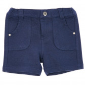 Pantaloni din bumbac de culoare albastră pentru bebeluși  Tape a l'oeil 192591 
