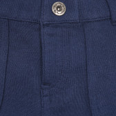 Pantaloni din bumbac de culoare albastră pentru bebeluși  Tape a l'oeil 192593 3