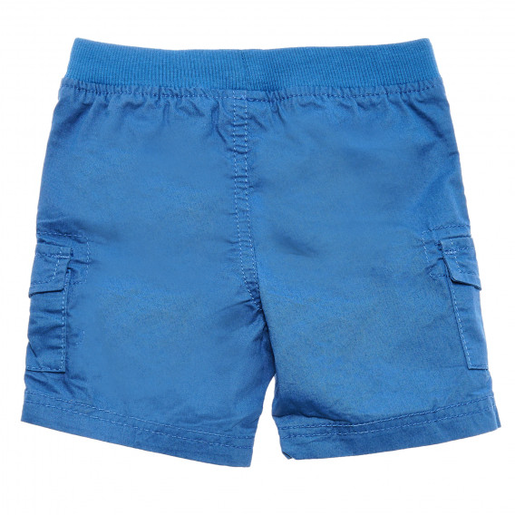 Pantaloni scurți din bumbac pentru bebeluși, albastru Tape a l'oeil 192691 4