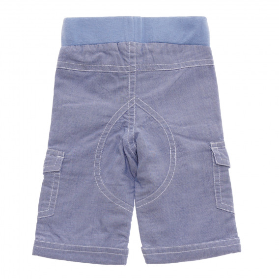 Pantaloni din bumbac, pentru bebeluși, albastru deschis Tape a l'oeil 192692 2