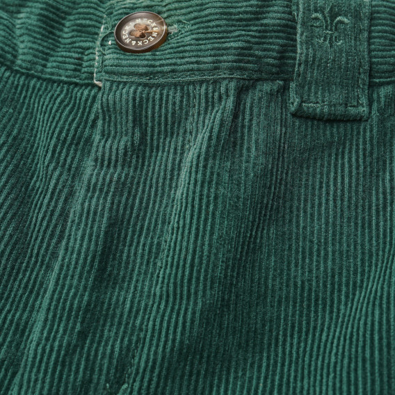 Pantaloni scurți din bumbac pentru băieței, verzi Neck & Neck 192718 5