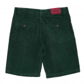 Pantaloni scurți din bumbac pentru băieței, verzi Neck & Neck 192721 2
