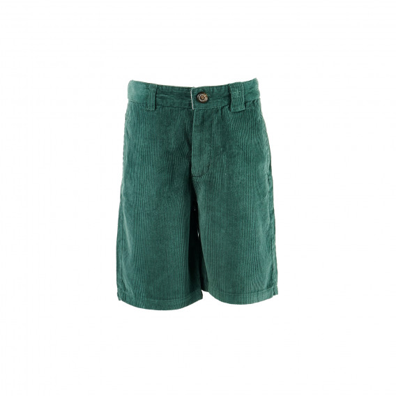 Pantaloni scurți din bumbac pentru băieței, verzi Neck & Neck 192722 7