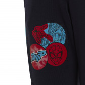 Pantaloni sport cu imprimeu Spider-Man pentru băieți Adidas 193065 3