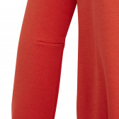 Hanorac Adidas cu glugă și buzunar frontal, portocaliu pentru băieți Adidas 193075 3