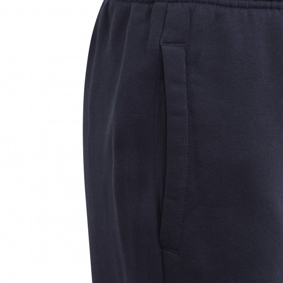 Pantaloni sport cu sigla mărcii pentru băieți, albastru închis Adidas 193090 5