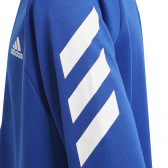 Trening Adidas albastru și negru, cu accente albe, pentru băieți Adidas 193105 7
