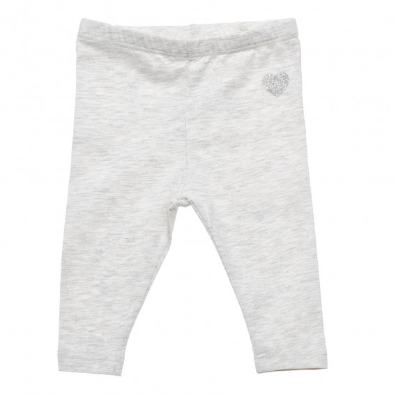 Pantaloni pentru bebeluși, în alb Chicco 193974 