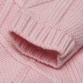 Cardigan tricotat pentru fetițe, roz Chicco 195172 11