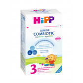 Lapte pentru copii mici 3 combiotic, 12-17 luni, cutie 350 g. Hipp 19551 