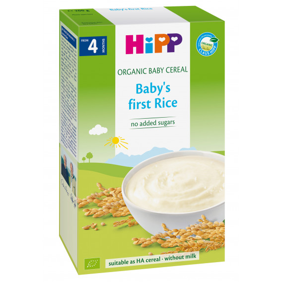 BIO Cereale ”Primul orez” al copilului - 200 gr. Hipp 19626 