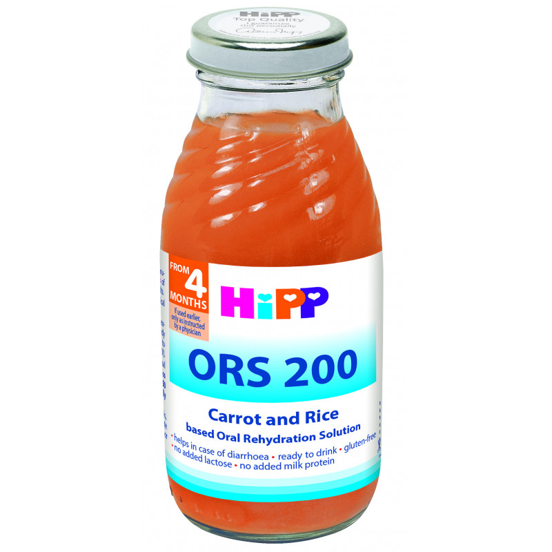 Soluție de rehidratare orală ORS 200 cu morcovi și orez  19633