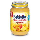 Piure mixt de fructe, 3-5 luni, borcan 190 g. Bebivita 19653 