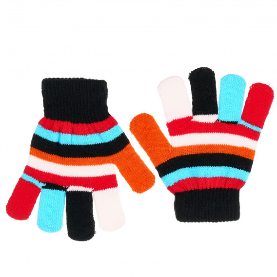Mănuși multicolore, pentru  fete Antonio 199437 