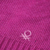 Fes tricotat super-confortabil pentru fete, roz Benetton 199479 3