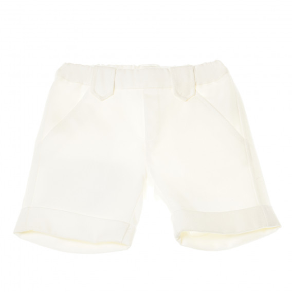 Pantaloni pentru bebeluși, culoarea albă Aletta 199729 