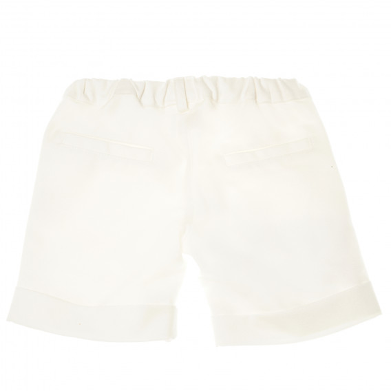 Pantaloni pentru bebeluși, culoarea albă Aletta 199730 2