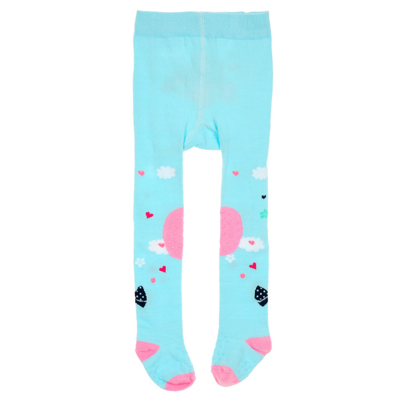 Ciorapi pentru fetiță, de culoare albastră  200027