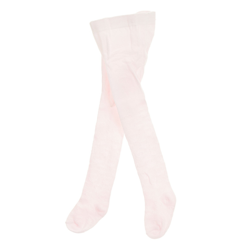 Ciorapi roz cu inimi pentru fetițe  200039