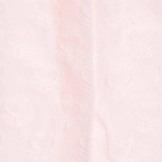 Ciorapi roz cu inimi pentru fetițe YO! 200040 2